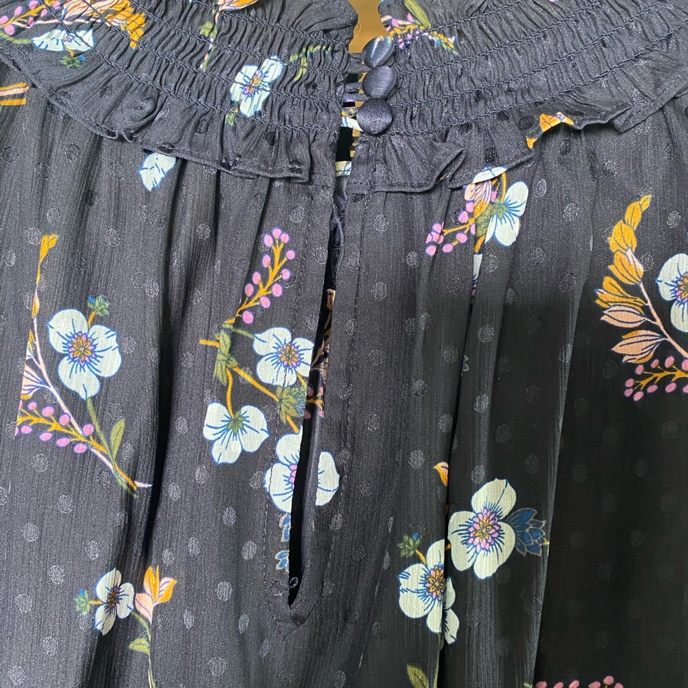 Rebecca Taylor sleeveless top. 100% Silk, size 12. New condition, worn once.